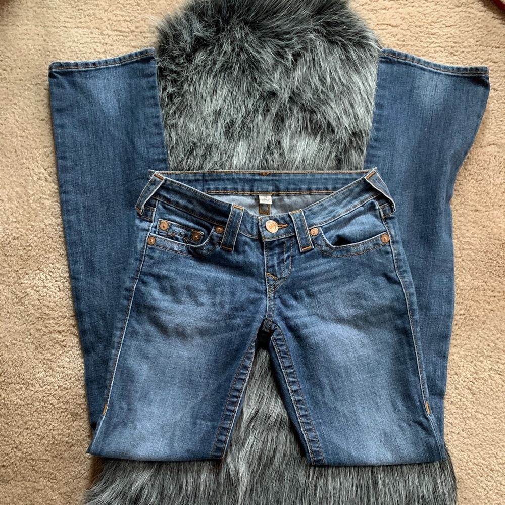 True religion straight leg jeans